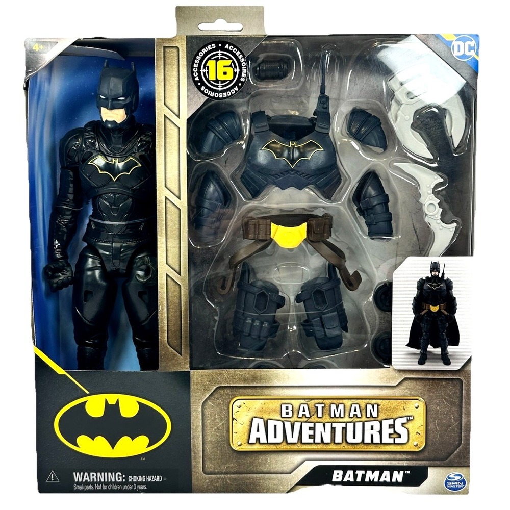 Batman Adventures 12in Action Figure 16 Accessories Spin Master DC Comics Toy
